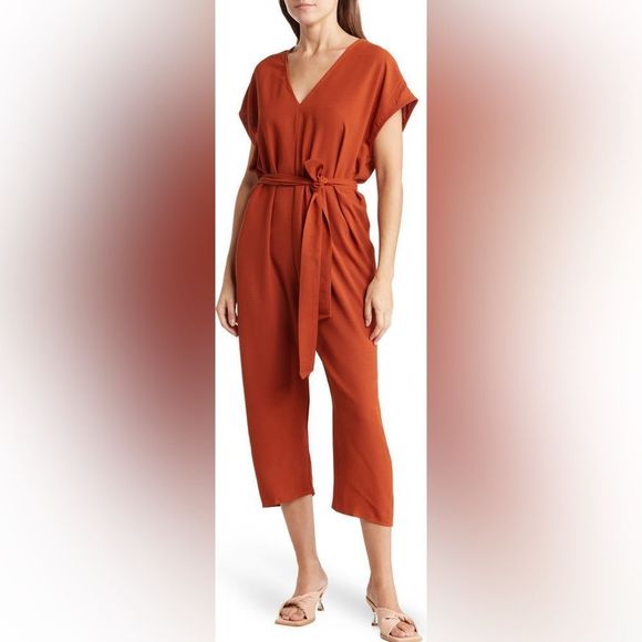 Maisie Front-tie Jumpsuit - Picture 1 of 9